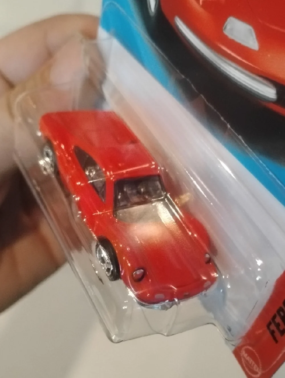 Mattel Hot Wheels Dino 206 GT Red Collectible Toy Car